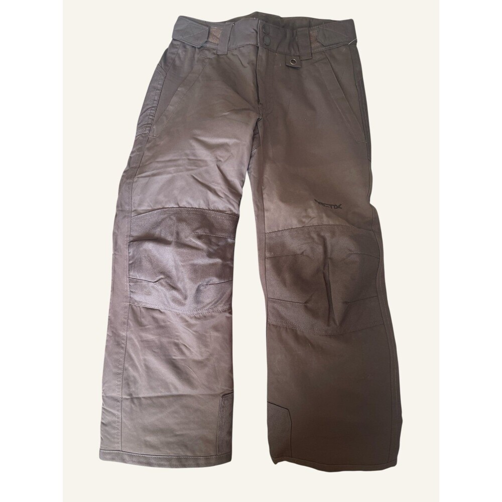 Arctix Kids Snow Pants Reinforced Knees Gray Size Small 8 Winter Ski NWT